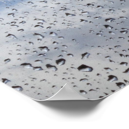 April Duschen Poster (Ecke)