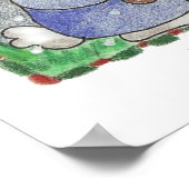 April Duschen Poster (Ecke)