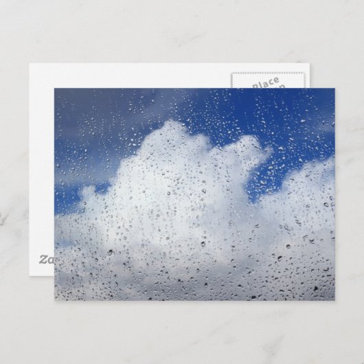 April Duschen Postkarte (Vorne/Hinten)