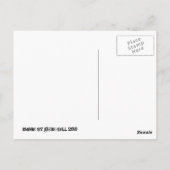 April Duschen Postkarte (Rückseite)