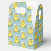 APRIL DUSCHEN, SPRING EASTER CHICK GABLE FAVOR BOX GESCHENKSCHACHTEL (Geöffnet)