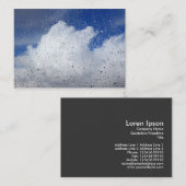 April Duschen Visitenkarte (Vorne/Hinten)