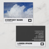 April Duschen Visitenkarte (Vorne/Hinten)