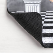 April duscht Mousepad (Ecke)