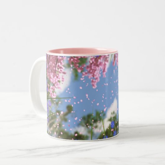 April duscht Tasse (Vorderseite Links)