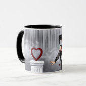 April duscht Tasse (Vorderseite Links)