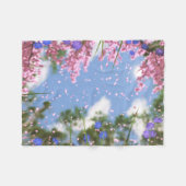 April Duwers Fleece Blanket (Vorderseite (Horizontal))