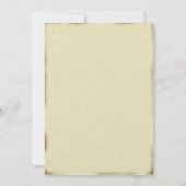 April Duwers June Baby Einladung (Rückseite)