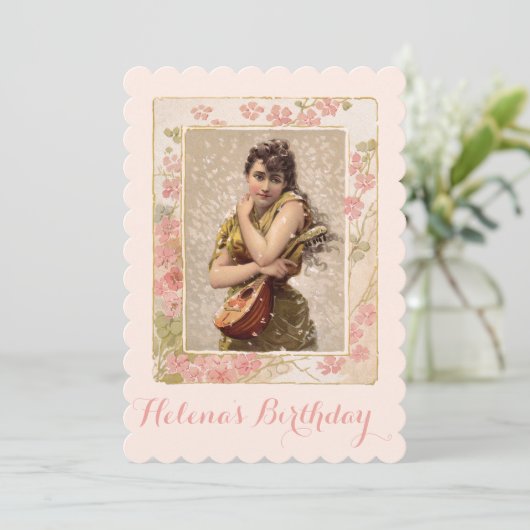 April Einladung von Blizzard (Stehend Vorderseite)