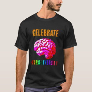 April Feiern Neurovielfalt Autismus Bewusstsein T-Shirt