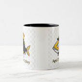 April Fool’s Day Coffee Mug – classic Mug Zweifarbige Tasse (Mittel)