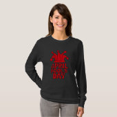 April Fools' Day 2025, Funny Prankster Jester Hat T-Shirt (Vorne ganz)
