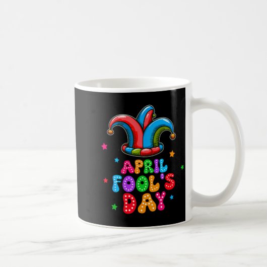 April Fool's Day April 1st Prank Joke Funny Gift Kaffeetasse (Rechts)