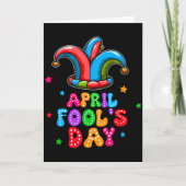 April Fool's Day April 1st Prank Joke Funny Gift Karte (Vorderseite)