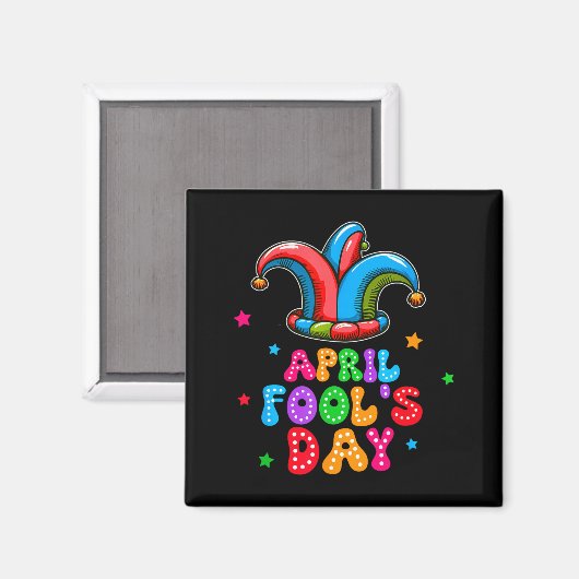 April Fool's Day April 1st Prank Joke Funny Gift  Magnet (Vorderseite/Rückseite)