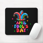 April Fool's Day April 1st Prank Joke Funny Gift Mousepad (Mit Mouse)