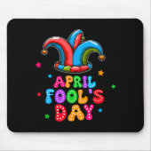 April Fool's Day April 1st Prank Joke Funny Gift Mousepad (Vorne)