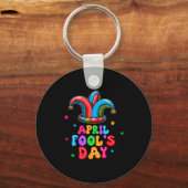 April Fool's Day April 1st Prank Joke Funny Gift Schlüsselanhänger (Vorderseite)