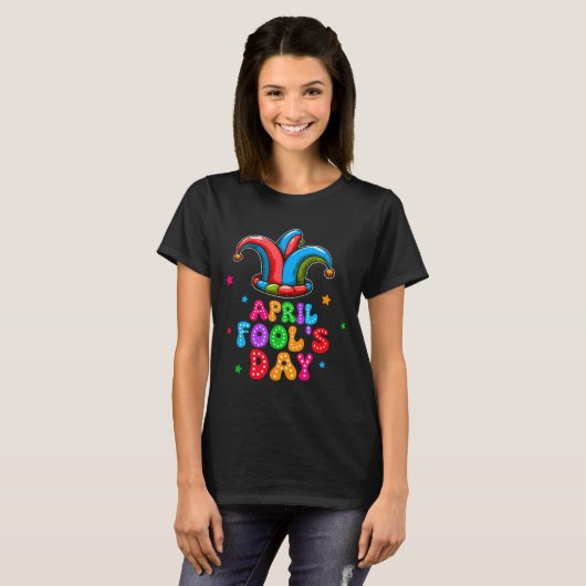 April Fool's Day April 1st Prank Joke Funny Gift T-Shirt (Vorne ganz)