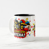 April Fool's Day Gotcha FunClassic Mug, 11 oz Zweifarbige Tasse (Vorderseite Links)