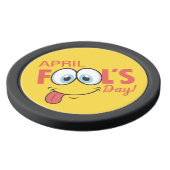 April Fool's Day Happy Funny Face | Urlaub Pokerchips (Oberseite)