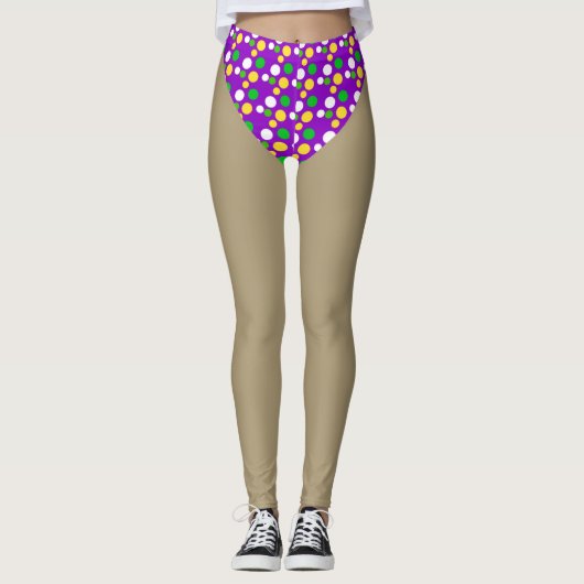 April Fools Day Leggings Polka Dot (Vorderseite)