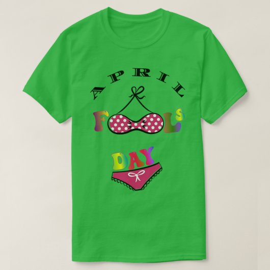 April Fools Day lustig April Fool TShirt (Design vorne)