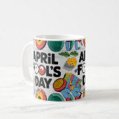 April Fools' Mischief Kaffeetasse (Vorderseite Links)