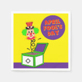 April Fools Paper Napkins Serviette (Vorderseite)