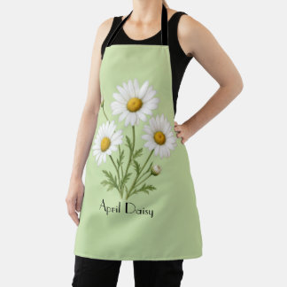 April-Gänseblümchen-Blumen  Schürze
