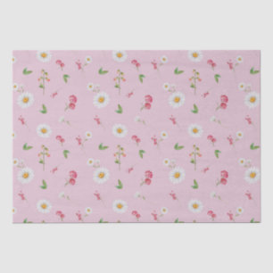April Geburtsmonat Blume Daisy Sweet Pea Seidenpapier