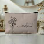 April Geburtsmonat Blume Personalisiert Bridesmaid Zubehörtasche<br><div class="desc">Diese durchdachten, eleganten kleinen Taschen sind das ideale Geschenk für Ihre Brautmädchen - eine wunderschöne Art, Ihre Wertschätzung für ihre Liebe und Unterstützung zu zeigen. Ob es um ein Brautparty-Geschenk, um einen Junggeselinnen-Abschied-Gefallen oder um einen Vorschlag für eine Brautjungfrau geht, diese Taschen sind ein sinnvoller Sake, den sie viele Jahre...</div>