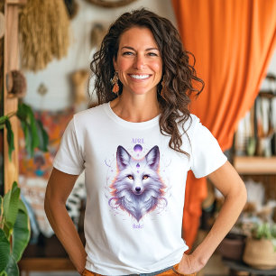 April Geburtsmonat Spirit Animal Fox Tri-Blend Shi Shirt