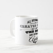 April-Geburtstags-Tasse Kaffeetasse (Vorderseite Links)