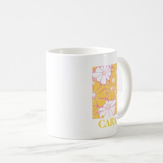 APRIL GERTH BLUME DAISY KAFFEETASSE (VorderseiteRechts)
