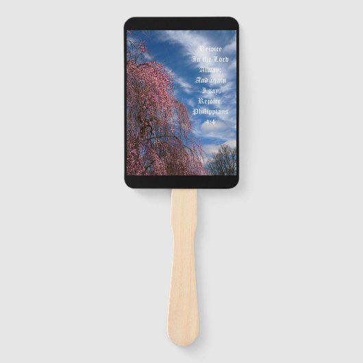 April Himmel mit den Philippinen 4:4 Fächer (Vorderseite)