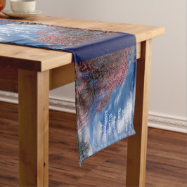 April Himmel mit den Philippinen 4:4 Kurzer Tischläufer