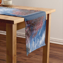 April Himmel mit den Philippinen 4:4 Kurzer Tischläufer