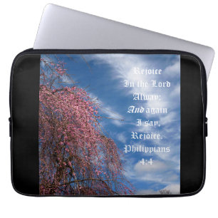 April Himmel mit den Philippinen 4:4 Laptopschutzhülle