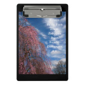 April Himmel mit den Philippinen 4:4 Mini Klemmbrett (Vorderseite)