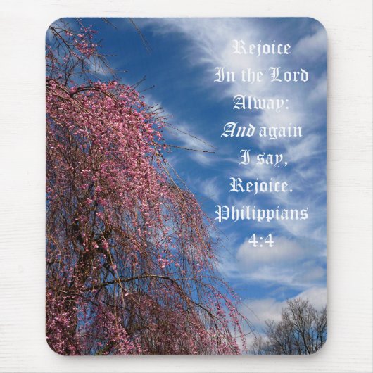 April Himmel mit den Philippinen 4:4 Mousepad (Vorne)