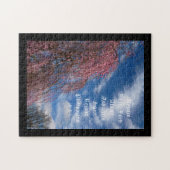 April-Himmel mit Philipper 4:4 Puzzle (Horizontal)