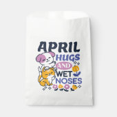 April Hugs und Nassnasen - Niedliche Hunde und Kat Geschenktütchen (Vorderseite)