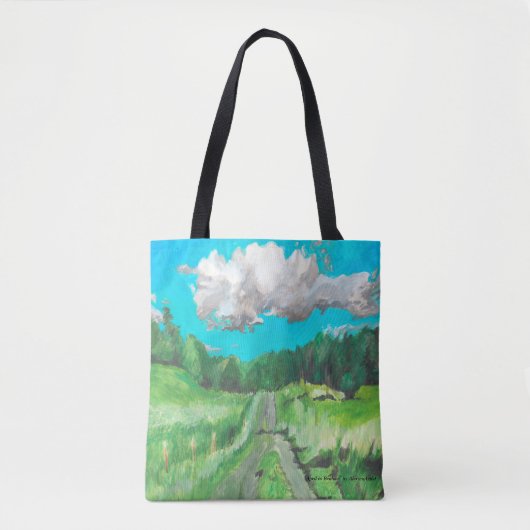 "April in Benbow" von AlarsenArtist Tote Bag Tasche (Vorderseite)