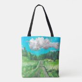 "April in Benbow" von AlarsenArtist Tote Bag Tasche (Rückseite)