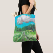 "April in Benbow" von AlarsenArtist Tote Bag Tasche (Von Nahem)