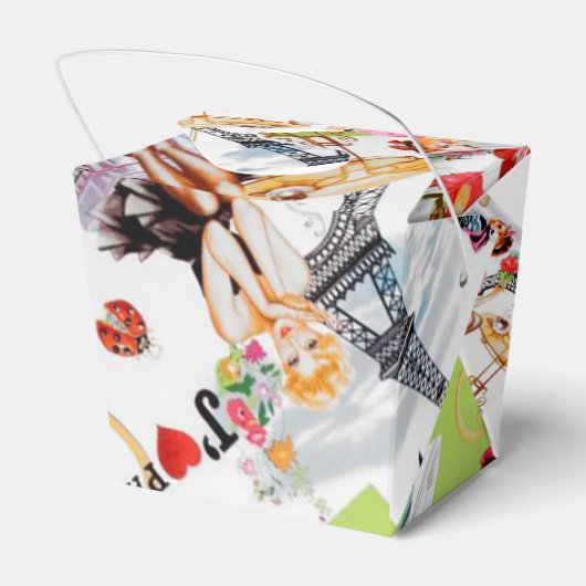 April in Paris 2 Geschenkschachtel (Rückseite)