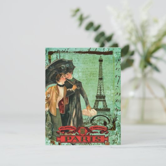 April in Paris Ankündigung (Stehend Vorderseite)