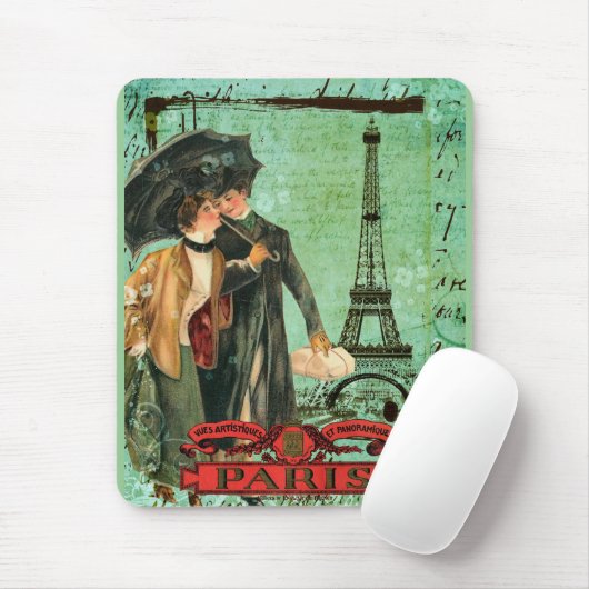 April in Paris Mousepad (Mit Mouse)