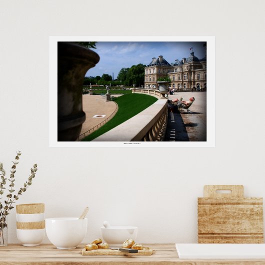 APRIL IN PARIS POSTER (Küche)